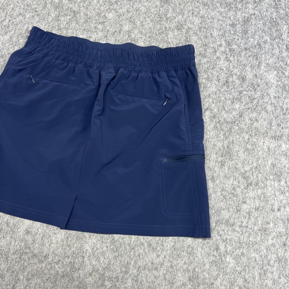 Coolibar Skort Womens XS Blue UPF 50+ Built In Shorts Pockets Stretch Athletic - Picture 9 of 14